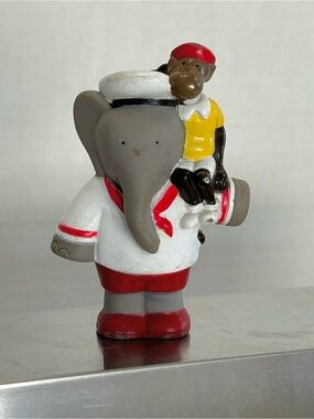 Vintage 1990 Arthur and Zephir Arby’s Figurine from Babar the Elephant Series